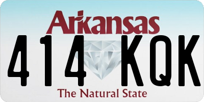 AR license plate 414KQK