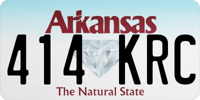 AR license plate 414KRC
