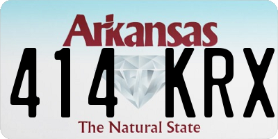 AR license plate 414KRX