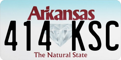 AR license plate 414KSC