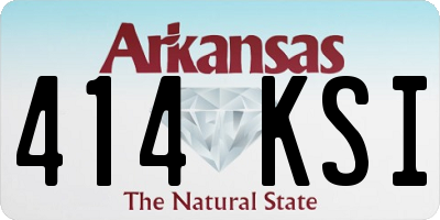 AR license plate 414KSI