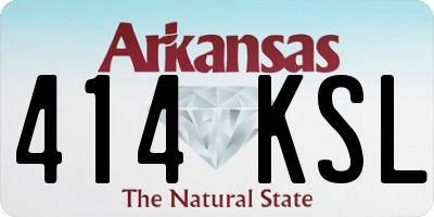 AR license plate 414KSL