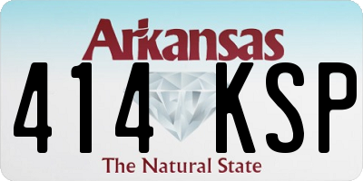 AR license plate 414KSP