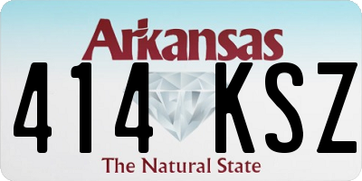 AR license plate 414KSZ
