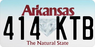 AR license plate 414KTB