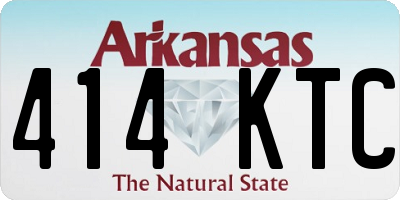 AR license plate 414KTC