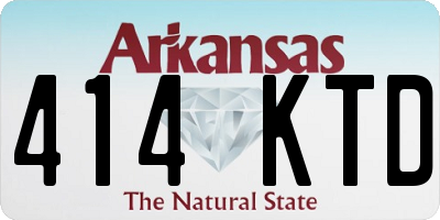 AR license plate 414KTD