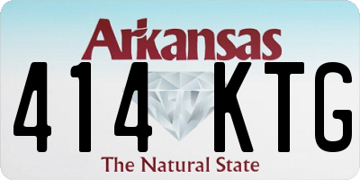 AR license plate 414KTG