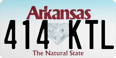 AR license plate 414KTL
