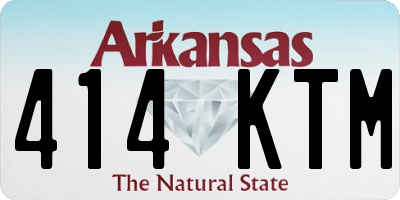 AR license plate 414KTM