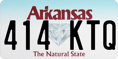 AR license plate 414KTQ