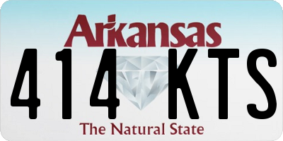 AR license plate 414KTS