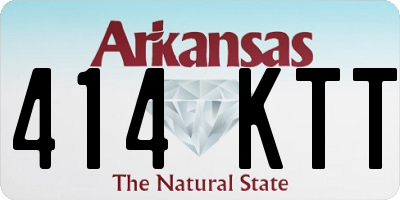 AR license plate 414KTT