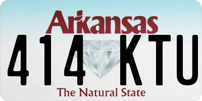 AR license plate 414KTU