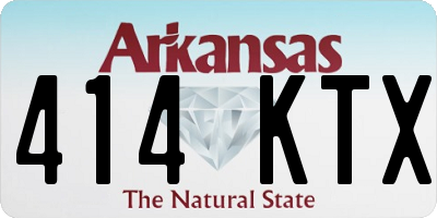 AR license plate 414KTX