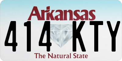 AR license plate 414KTY
