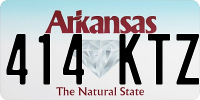 AR license plate 414KTZ