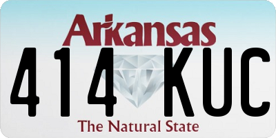 AR license plate 414KUC