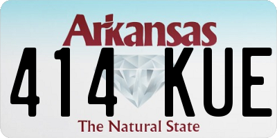 AR license plate 414KUE