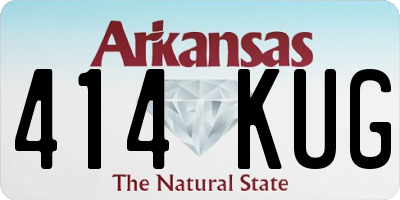 AR license plate 414KUG