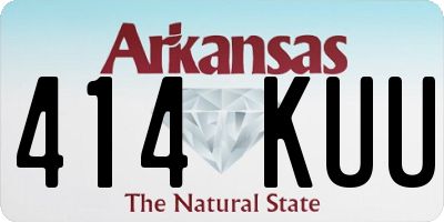 AR license plate 414KUU