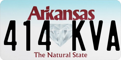 AR license plate 414KVA