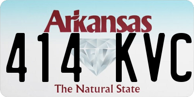 AR license plate 414KVC