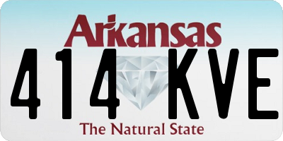 AR license plate 414KVE