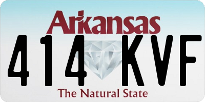 AR license plate 414KVF