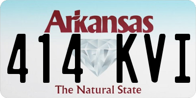 AR license plate 414KVI