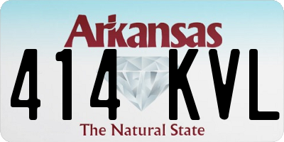 AR license plate 414KVL