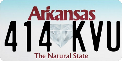 AR license plate 414KVU