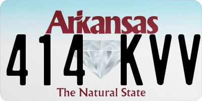 AR license plate 414KVV