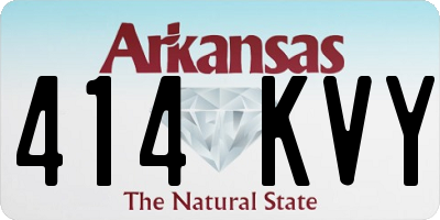 AR license plate 414KVY