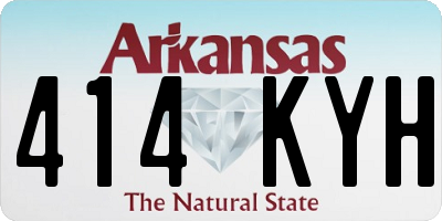 AR license plate 414KYH