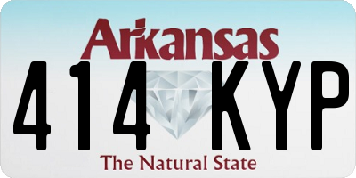 AR license plate 414KYP
