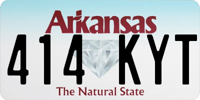 AR license plate 414KYT