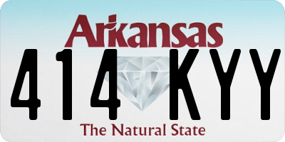 AR license plate 414KYY