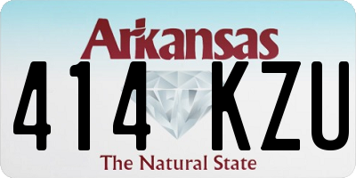 AR license plate 414KZU