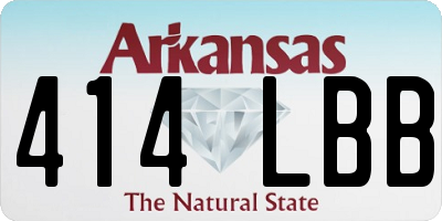 AR license plate 414LBB