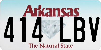AR license plate 414LBV