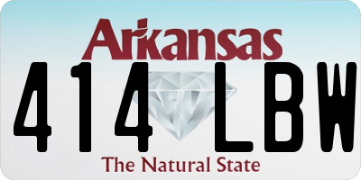 AR license plate 414LBW