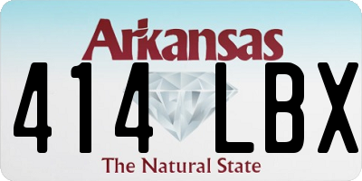 AR license plate 414LBX