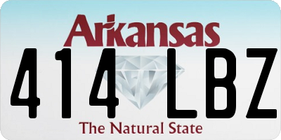 AR license plate 414LBZ