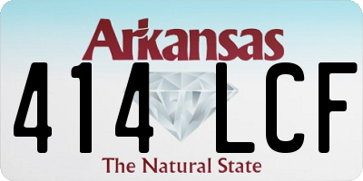 AR license plate 414LCF