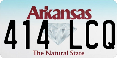 AR license plate 414LCQ