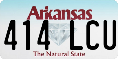 AR license plate 414LCU