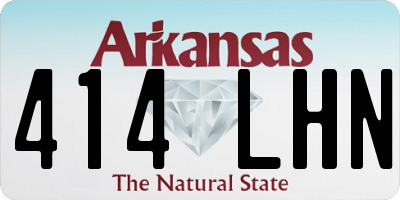 AR license plate 414LHN