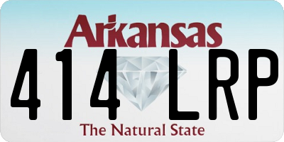 AR license plate 414LRP