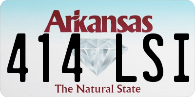 AR license plate 414LSI